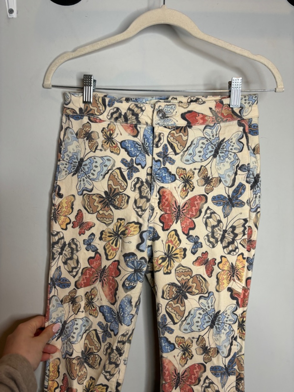 Free People Bright Butterfly Float On Flares 27 Bright Butterfly Combo - Picture 4 of 10